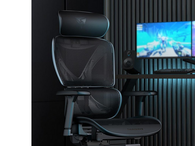 TX3 XTC Mesh Bürostuhl - Schwarz - Mesh fabric - Bis zu 125 kg