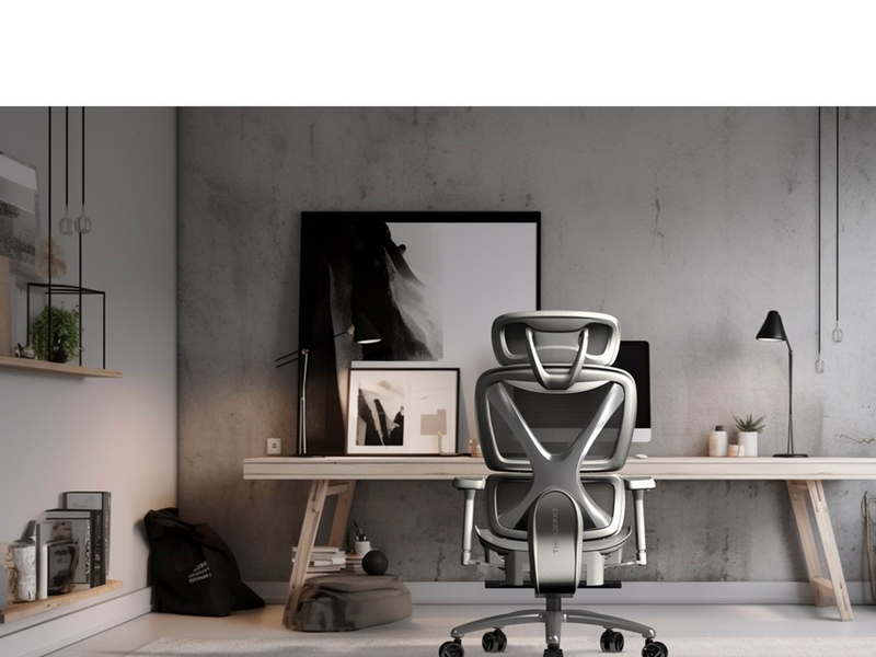 TX3 XTC Mesh Bürostuhl - Grau - Mesh - Bis zu 125 kg