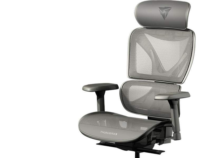 TX3 XTC Mesh Bürostuhl - Grau - Mesh - Bis zu 125 kg
