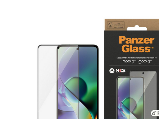 PanzerGlass Screen Protector Motorola G14 | G54 5G | Ultra-Wide Fit