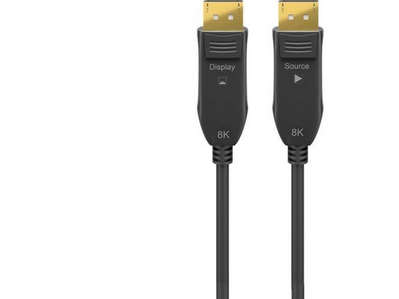 Pro 2.0 Optical DisplayPort - Hybrid - Display Kabel - 10m - Schwarz