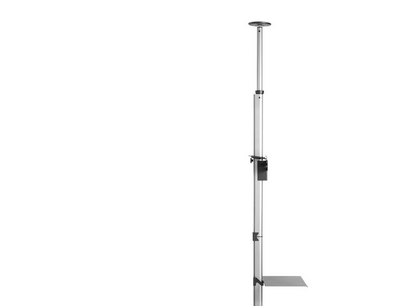 Deltaco Floor-to-ceiling mount for most 37” to 70” TVs and screens - Max 30 kg - recommended for 70"