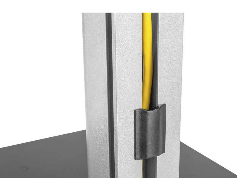 Deltaco Floor-to-ceiling mount for most 37” to 70” TVs and screens - Max 30 kg - recommended for 70"