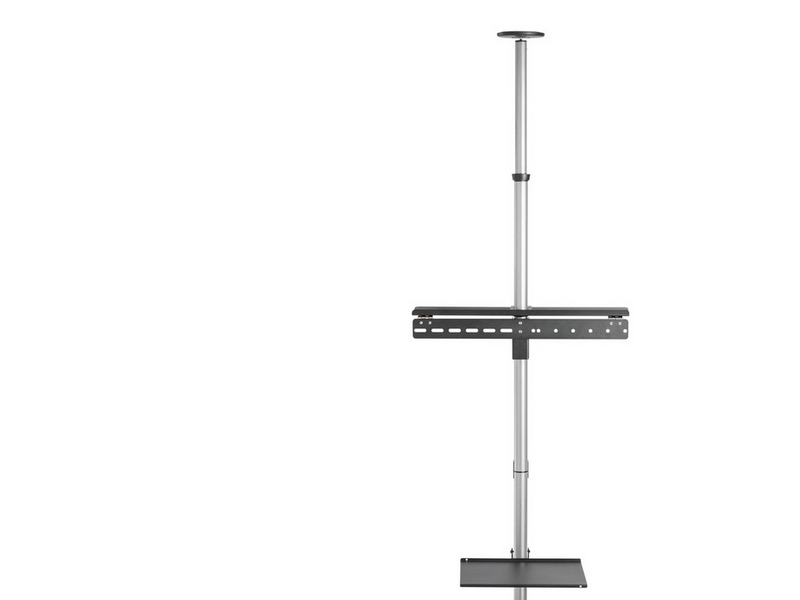 Deltaco Floor-to-ceiling mount for most 37” to 70” TVs and screens - Max 30 kg - recommended for 70"