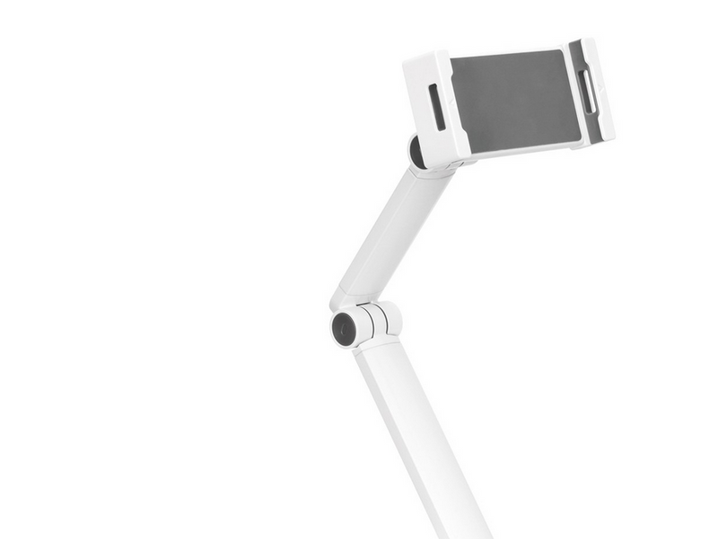 Deltaco Universal tablet desk stand with adjustable arm 4.7 to 12.9” tablets iPad and phones