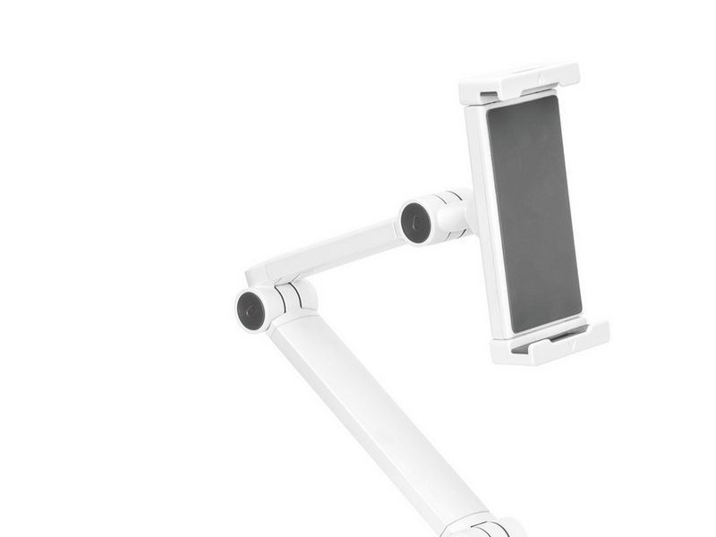 Deltaco Universal tablet desk stand with adjustable arm 4.7 to 12.9” tablets iPad and phones