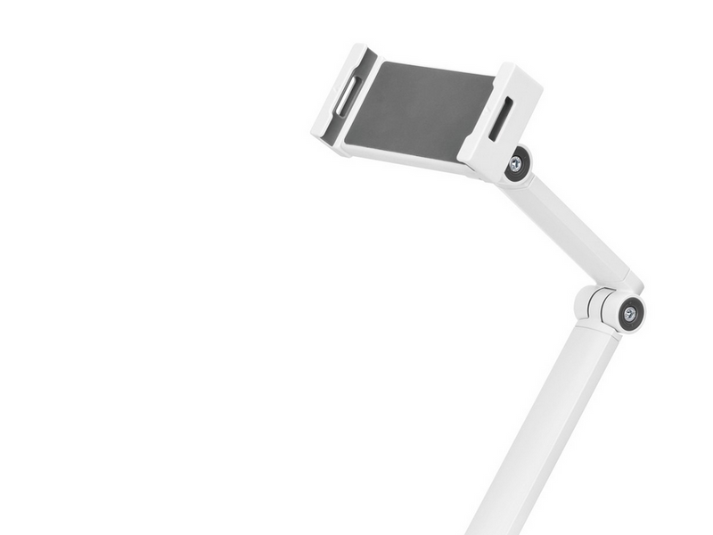 Deltaco Universal tablet desk stand with adjustable arm 4.7 to 12.9” tablets iPad and phones