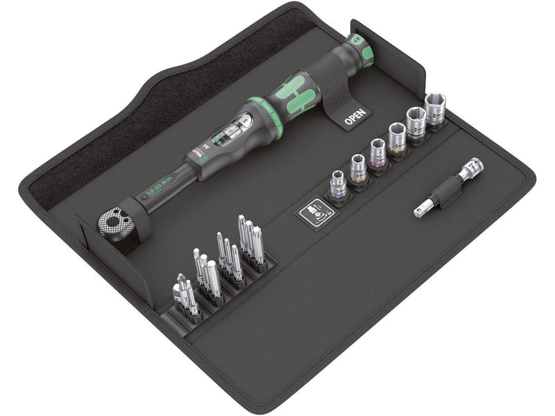 Wera Click-Torque A 6 Set 1 2.5-25 Nm 20 pieces