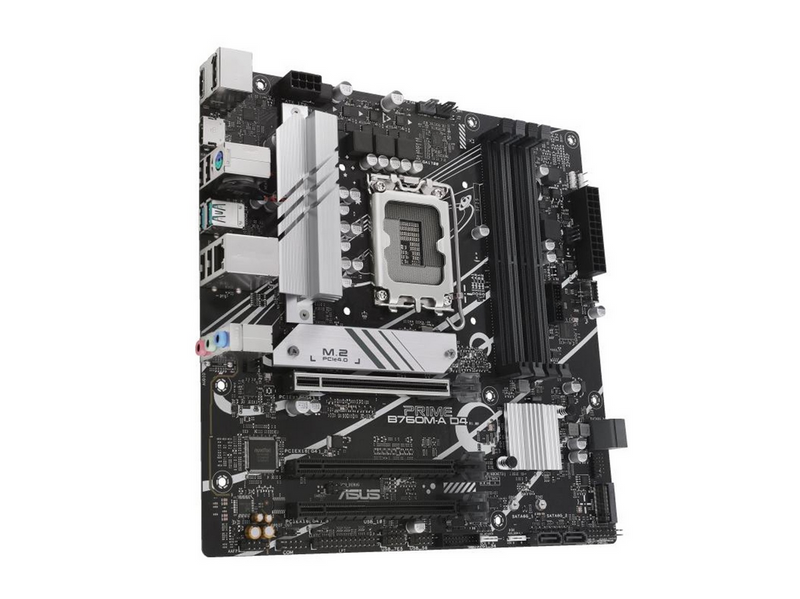 ASUS PRIME B760M-A D4-CSM Mainboard - Intel B760 - Intel LGA1700 - DDR4 RAM - Micro-ATX