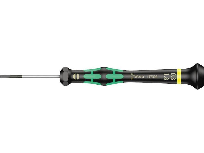 Wera 2035 Screwdriver for slotted screws for electronic applications 0.30 x 1.8 x 40 mm