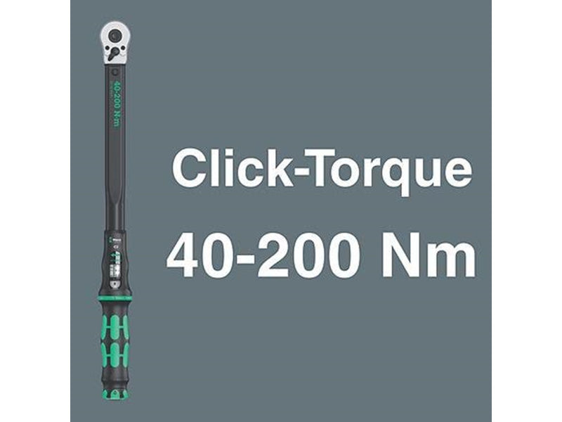 Wera Click-Torque C 3 Set 1 40-200 Nm 13 pieces
