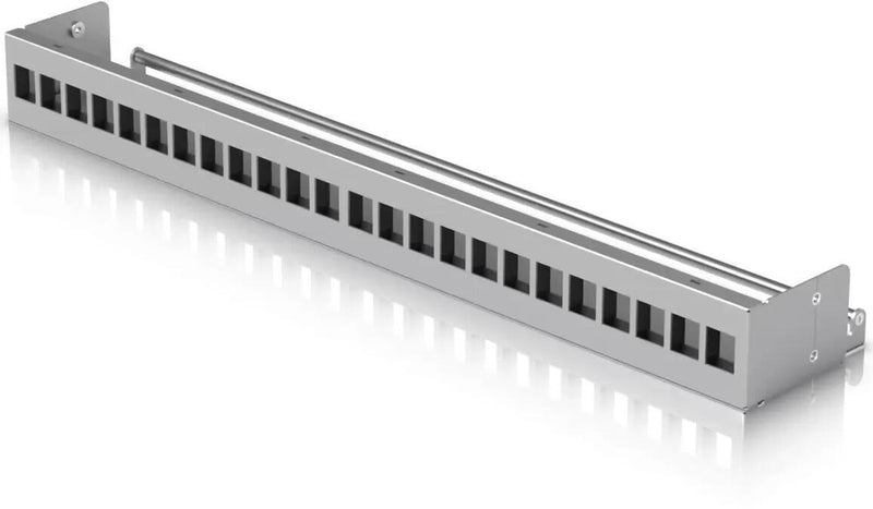 Ubiquiti Blank Keystone 24-Port Patch Panel 19', 1U