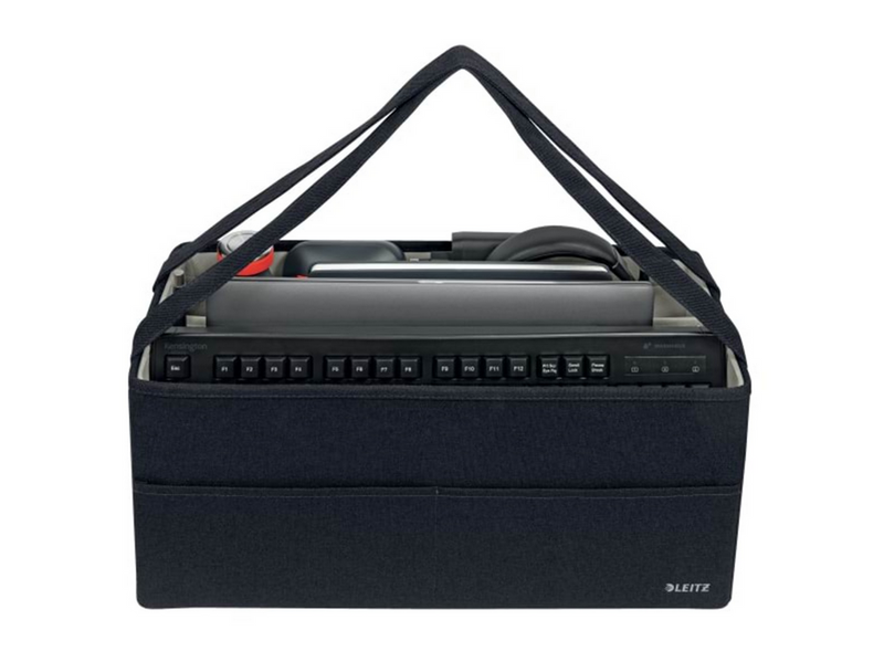 Leitz Hot Desking Tasche aus Stoff, Samtgrau