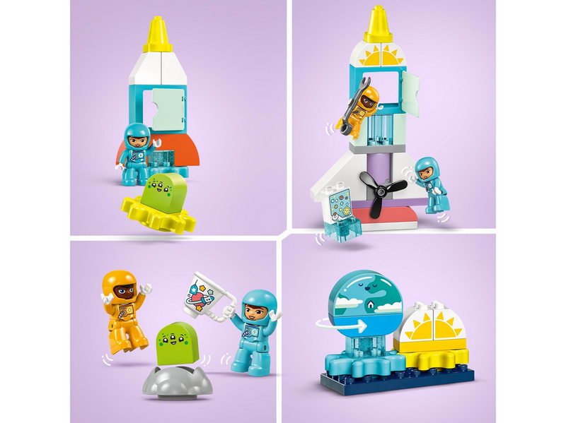 LEGO DUPLO 10422 3-in-1-Spaceshuttle für viele Abenteuer