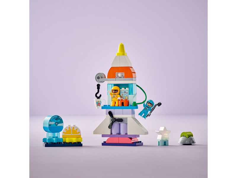 LEGO DUPLO 10422 3-in-1-Spaceshuttle für viele Abenteuer