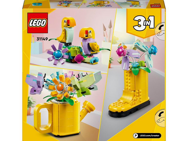 LEGO Creator 31149 Gießkanne mit Blumen