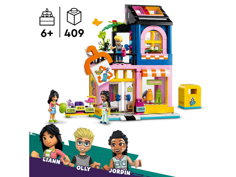 LEGO Friends 42614 Vintage-Modegeschäft