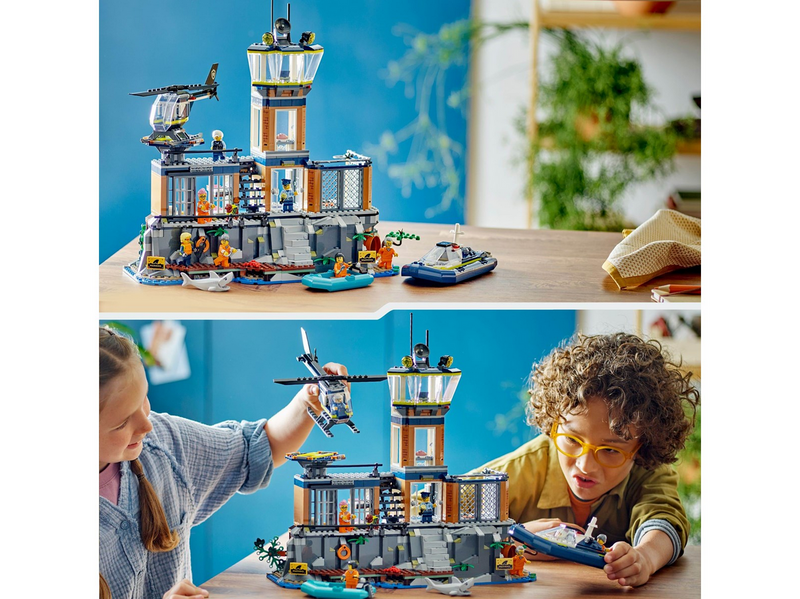 LEGO City 60419 Polizeistation auf der Gefängnisinsel