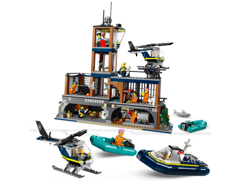 LEGO City 60419 Polizeistation auf der Gefängnisinsel