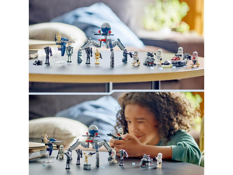 LEGO Star Wars 75372 Clone Trooper™ & Battle Droid™ Battle Pack