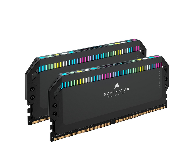 Corsair Dominator Platinum RGB DDR5-6200 - 32GB - CL36 - Dual Channel (2 pcs) - Intel XMP - Schwarz mit RGB