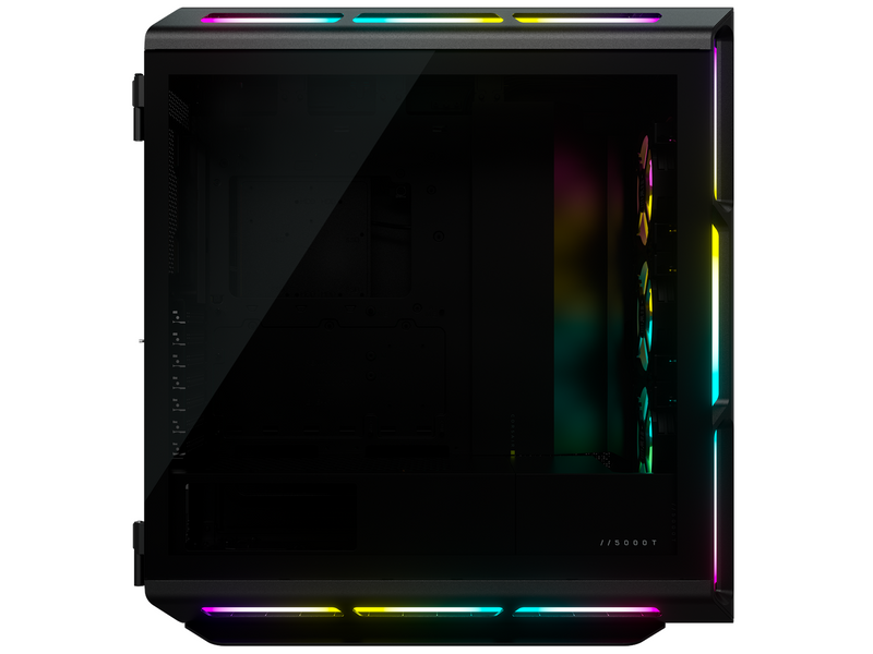 Corsair iCUE 5000T RGB - Black - Gehäuse - Miditower - Schwarz