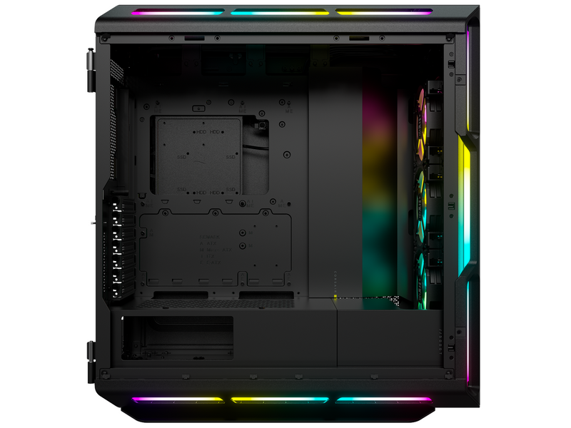 Corsair iCUE 5000T RGB - Black - Gehäuse - Miditower - Schwarz