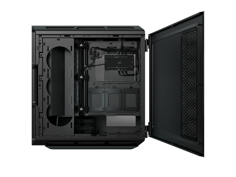 Corsair iCUE 5000T RGB - Black - Gehäuse - Miditower - Schwarz