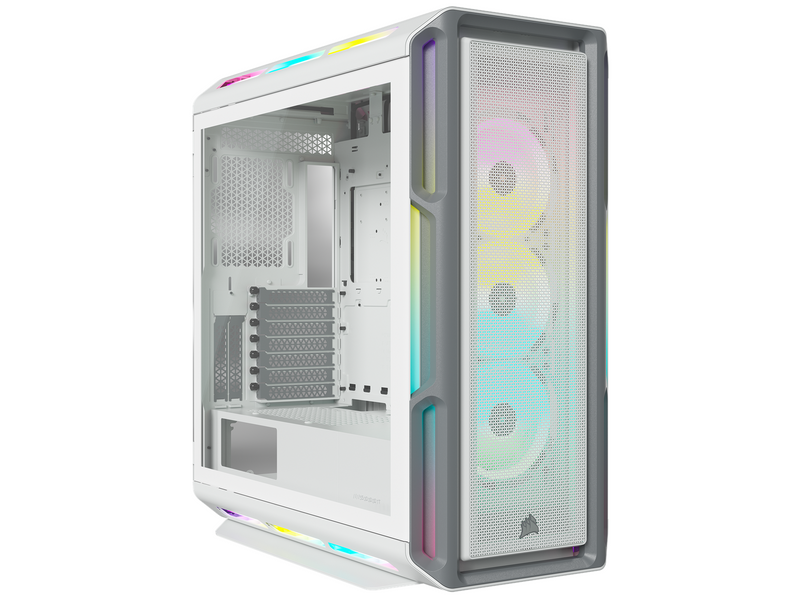 Corsair iCUE 5000T RGB - White - Gehäuse - Miditower - Weiß