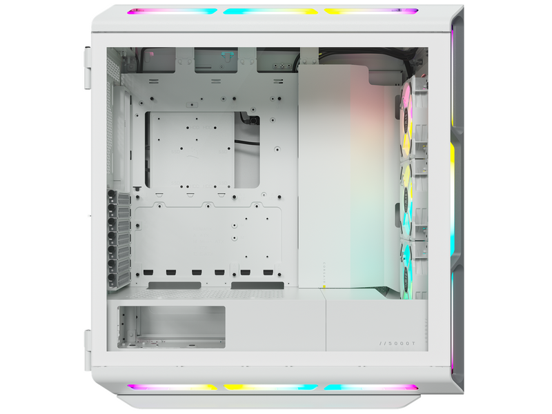 Corsair iCUE 5000T RGB - White - Gehäuse - Miditower - Weiß