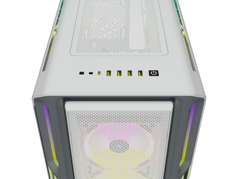 Corsair iCUE 5000T RGB - White - Gehäuse - Miditower - Weiß