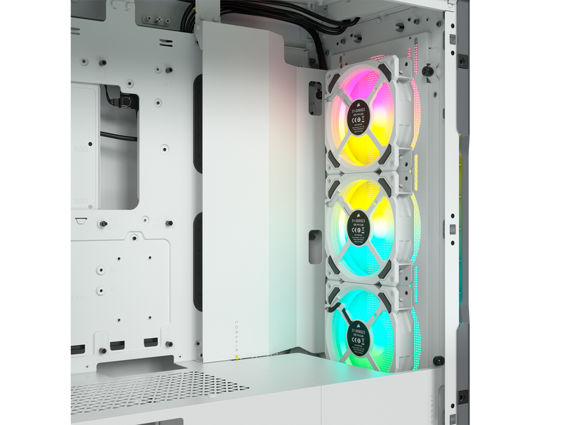 Corsair iCUE 5000T RGB - White - Gehäuse - Miditower - Weiß