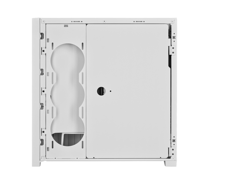 Corsair iCUE 5000X RGB QL Edition - White - Gehäuse - Miditower - Weiß