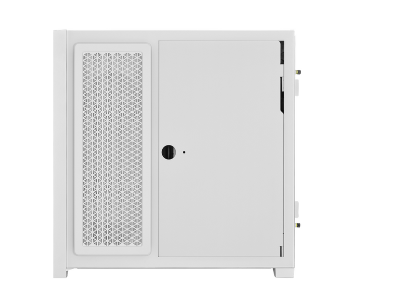 Corsair iCUE 5000X RGB QL Edition - White - Gehäuse - Miditower - Weiß