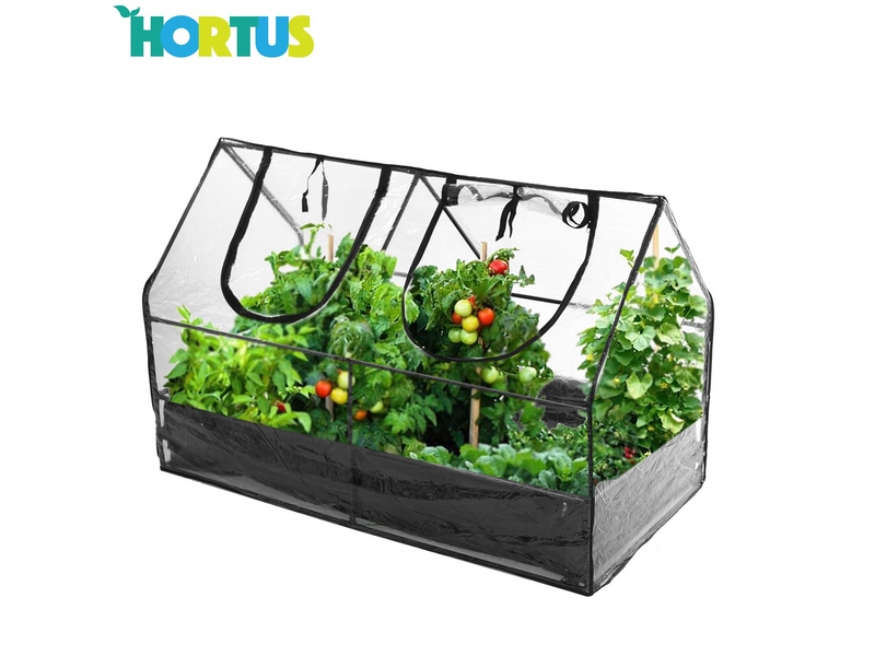 HORTUS Greenhouse with bottom 130 x 85 x 65 cm