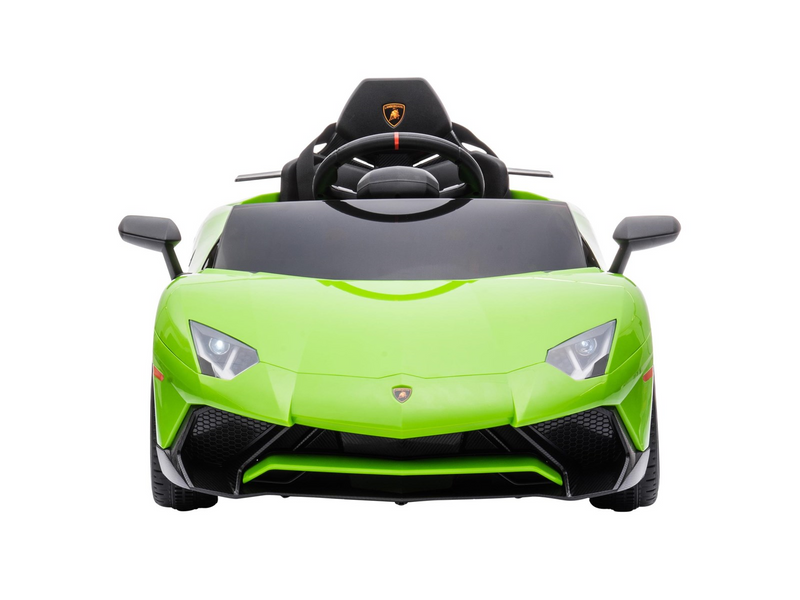 Nordic Play Electric car Lamborghini Aventador 12V lime green Speed