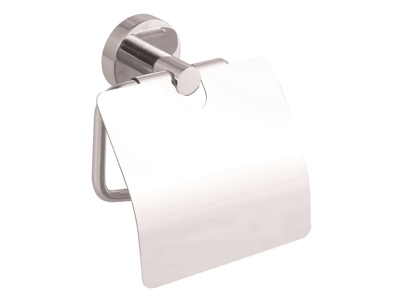 tesa Smooz toilet roll holder with lid self-adhesive