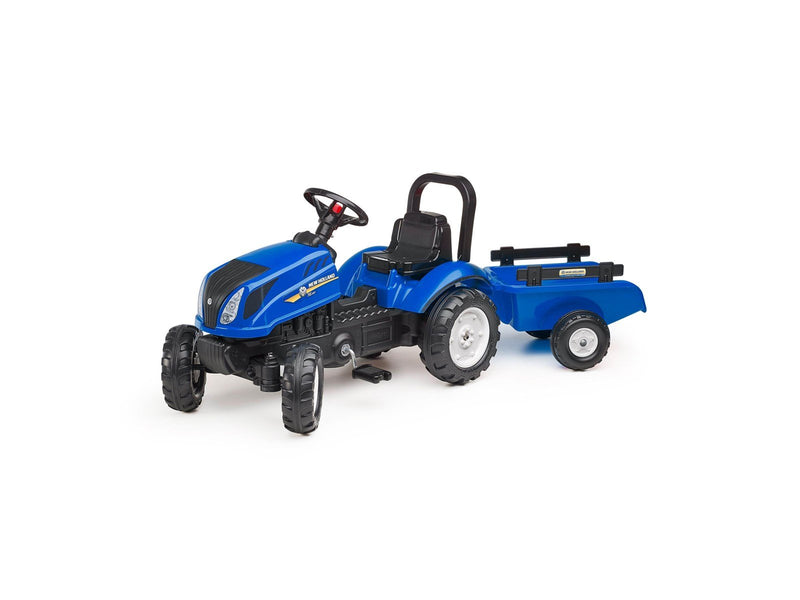 Falk Tractor with trailer New Holland