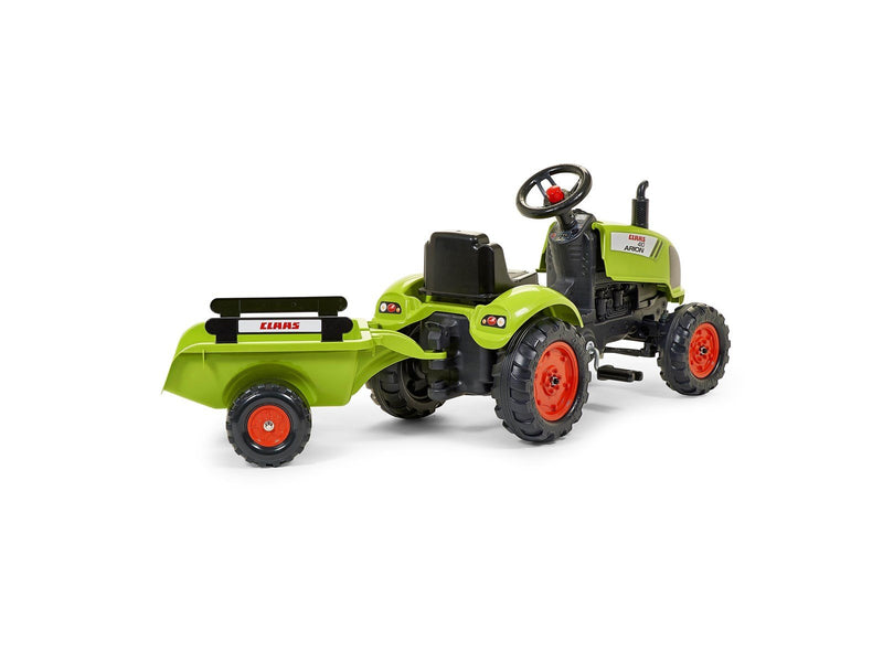Falk Tractor with trailor Claas