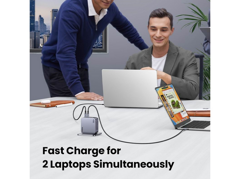 UGREEN Nexode Pro 160W 4-Port GaN Fast Charger with 240W USB-C Cable