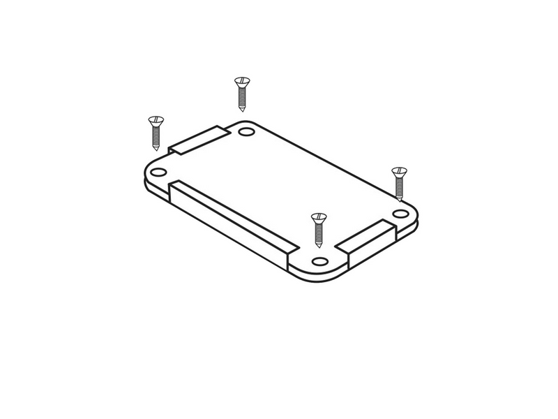 HORTUS Additional base for double wind screen