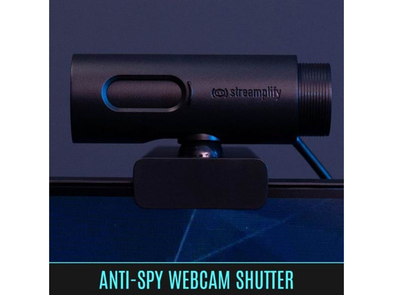 Streamplify CAM Webcam - FullHD - 60Hz - Black