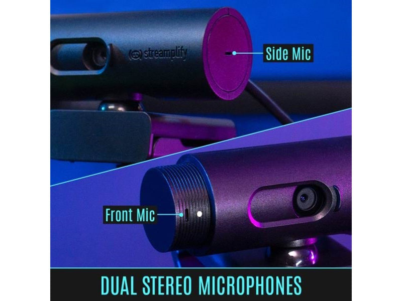 Streamplify CAM Webcam - FullHD - 60Hz - Black