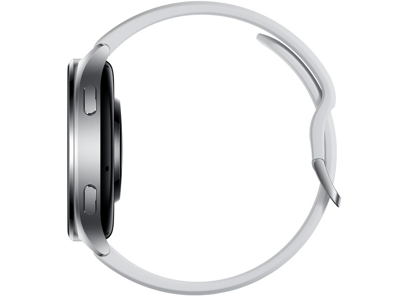Xiaomi Watch 2 - Silver Case With Grey TPU Strap