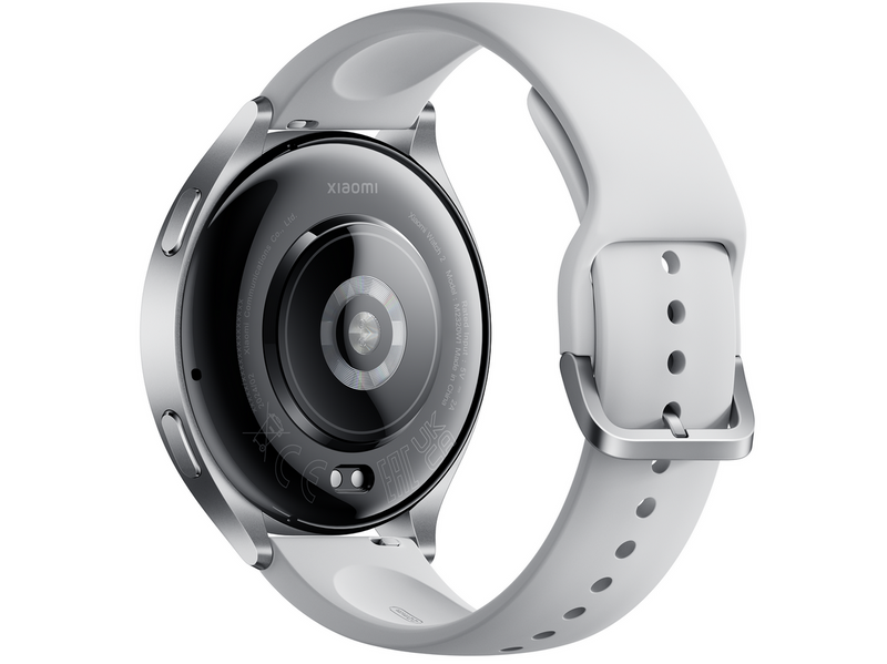 Xiaomi Watch 2 - Silver Case With Grey TPU Strap