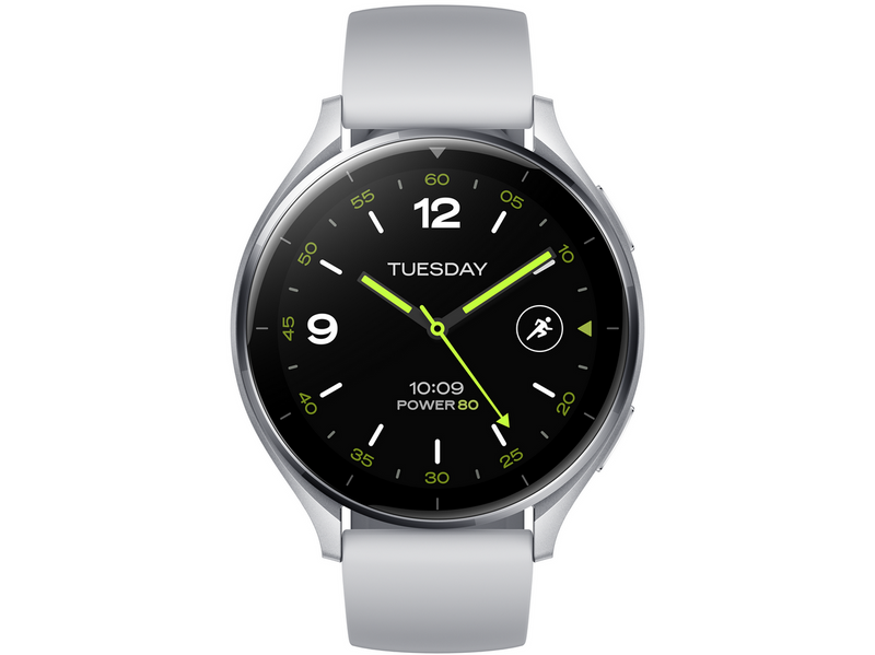 Xiaomi Watch 2 - Silver Case With Grey TPU Strap