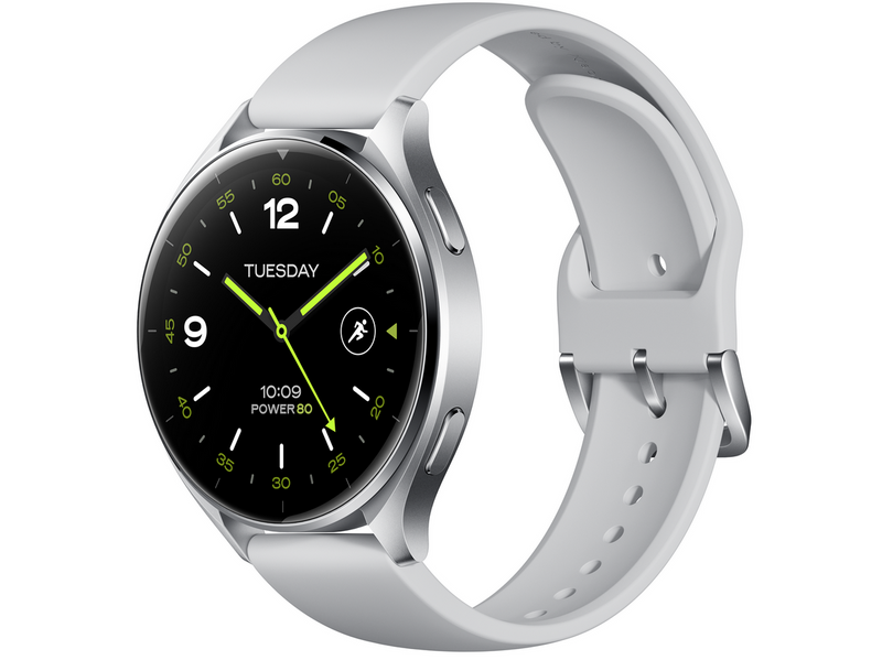 Xiaomi Watch 2 - Silver Case With Grey TPU Strap