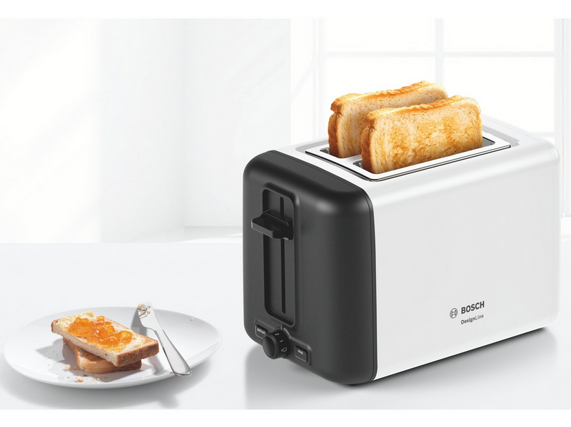 Bosch Toaster TAT3P421 - White Metal