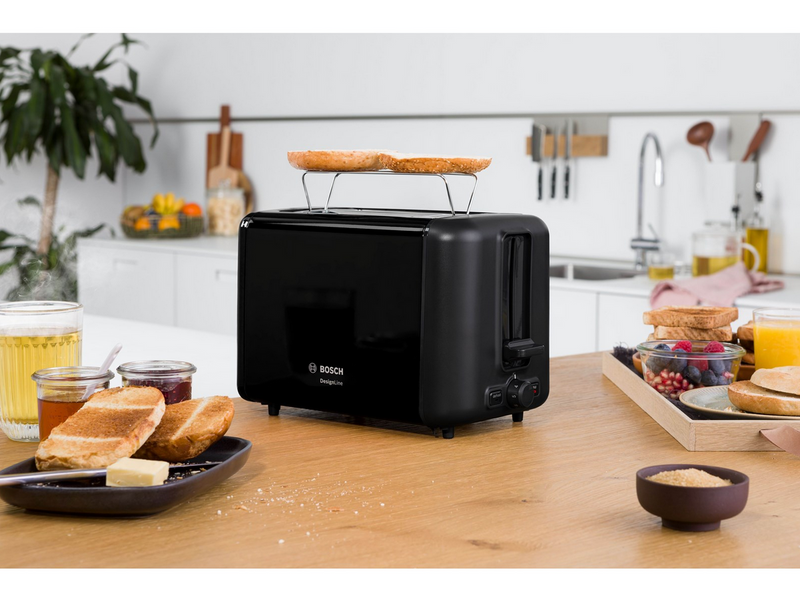 Bosch Toaster TAT3P423 - Black metal