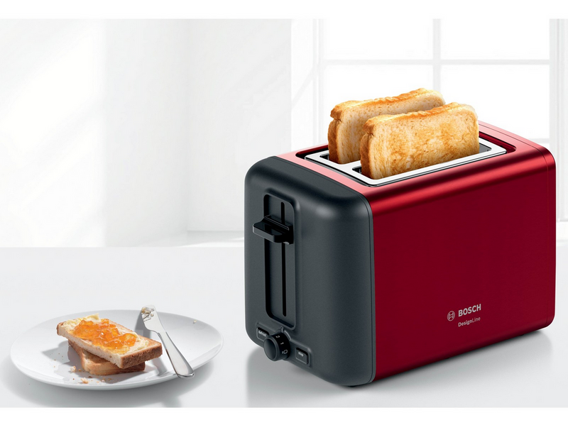 Bosch Toaster TAT3P424 - Red Metal